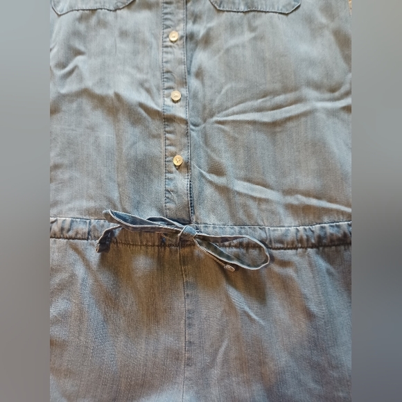 Soft Joie Mendra Romper in Vintage Chambray Size XXS - Picture 5 of 6